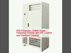 IP20 保護 750KW 電力周波数インバータ SVC制御と過負荷容量