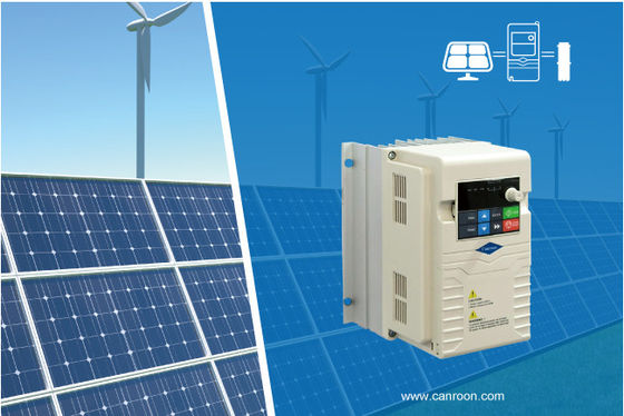 380-415V LED Display Solar Pump Inverter 0.75-200kw Multiple Output Type 0-300HZ Low Frequency Mode